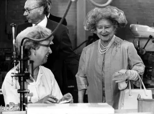 Queen Elizabeth the Queen Mother North East Visits Queen Elizabeth