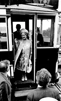 Queen Elizabeth the Queen Mother North East Visits Queen Elizabeth
