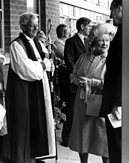 Queen Elizabeth the Queen Mother North East Visits Queen Elizabeth