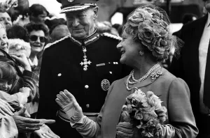 Queen Elizabeth the Queen Mother North East Visits Queen Elizabeth