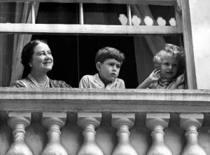 Core52 Prints: Queen Elizabeth the Queen mother The Queen Mother celebrates her 55th birthday