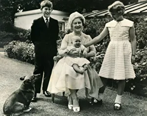 Core52 Prints: Queen Elizabeth the Queen mother The Queen Mother celebrates her 60th birthday in