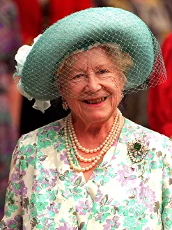 Queen Mother celebrating her 94th birthday in August 1994