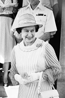 00383 Prints: The Queen - State visit to Bangledesh - 14th to 17th November 1983
