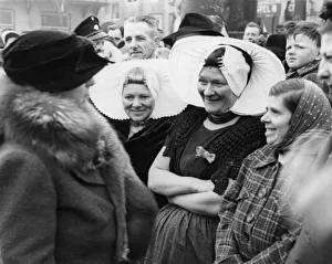 Queen Wilhelmina of the Netherlands returned to her country on 13th March 1945 after more