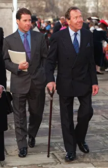 Walking Stick Prints: THE QUEENS ANNIVERSARY CELEBRATIONS - LORD LINLEY AND LORD SNOWDON AT GREENWICH FOR A