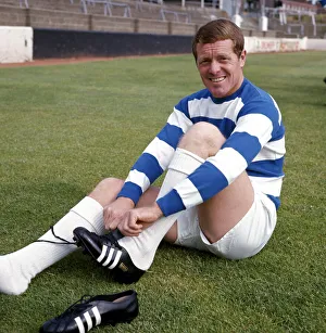 Queens Park Rangers footballer Les Allen at Loftus Road July 1967