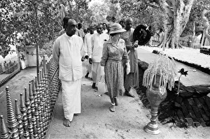 The Queens Royal vist to Sri Lanka 21st-25th October 1981