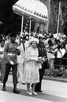 The Queens Royal vist to Sri Lanka 21st-25th October 1981