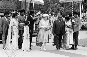 The Queens Royal vist to Sri Lanka 21st-25th October 1981