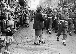 Formation Prints: The Queens West Surrey Regiment receives The Freedom of Guildford, Surrey