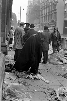 Queue for Rolling Stones Concert at the Free Trade Hall in Manchester