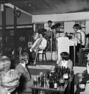 There is quite a lively atmosphere at the Montagu Arms Public House in Kender Street New