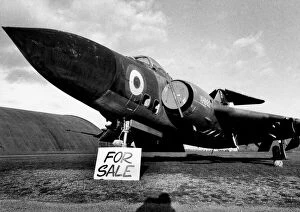 Images Dated 12th February 1976: R. A. F. Colerne, Wiltshire, sell off their museum planes