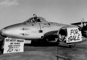 Sales Prints: R. A. F. Colerne, Wiltshire, sell off their museum planes