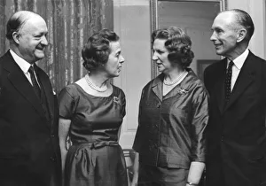 Conservatives Prints: Rab Butler, Mollie Butler, Sir Alec Douglas Home (British Prime Minister