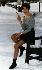Rachel Brown who appeared in the Cadbury Flake TV commercial