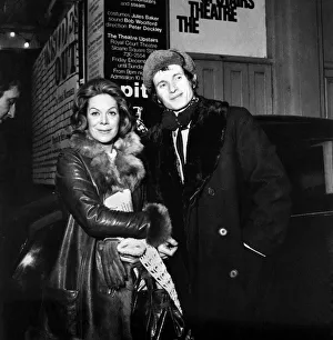 00042 Prints: Rachel Roberts, estranged wife of actor Rex Harrison with Alexis