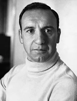 Racing Club of Argentina football player Humberto Machio pictures ahead of the World Club