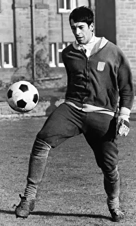 One Young Man Only Prints: Racing Club of Argentina football player Ruben Diaz training ahead of the World Club