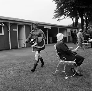 00892 Prints: Racing at Windsor race course. Lester Piggott rides again after a two month suspension