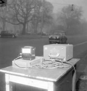 00016 Prints: Radar speed traps were to be operated by the Metropolitan Police from January 1958
