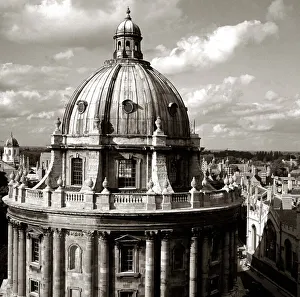 Balcony Prints: Radcliffe Camera, Oxford Part of the Bodleian library network Oxford