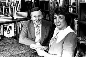 Two People Only Prints: Radio presenter Jimmy Young with Sunday Sun Womens Editor