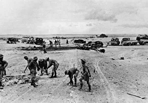 Ammunition Prints: RAF Advanced units take over captured Airfields in Tripolitania during the Second World