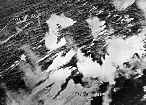 Squadron Prints: RAF Coastal Command Beaufighters attack two armed enemy trawers off the Frisian Islands