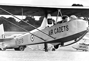 The RAF gave Michael Browely a special sixteenth birthday present - his first solo flight