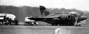 A RAF Hawker Siddeley Buccaneer, formerly the Blackburn Buccaneer