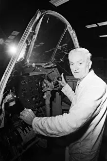00949 Prints: Former RAF pilot Les De Faye is reunited with his beloved fighter planes