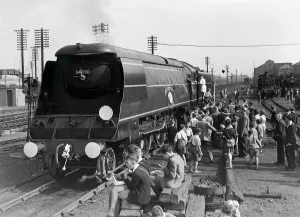 Railway works open days were hugely popular from the 1950s to the 1970s