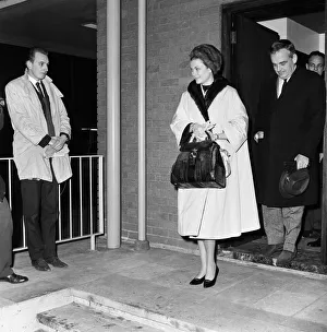 Heathrow Prints: Rainier III, Prince of Monaco and Princess Grace arrive at London Airport