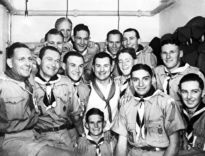 00003 Prints: Ralph Reader and his gang. Ralph Reader was a radio star of the forties