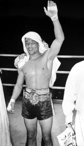 Randolph Turpin V Don Cockell, Turpin pictured after the fight