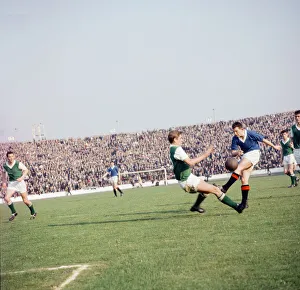 Rangers 5-0 Hibernian, Scottish League match action at Ibrox Stadium, Glasgow