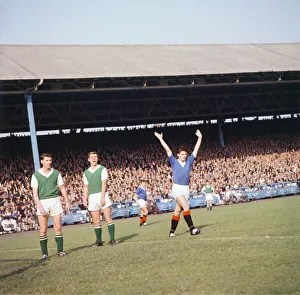 Rangers 5-0 Hibernian, Scottish League match action at Ibrox Stadium, Glasgow