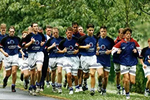 Rangers football squad July 1994 Pre season training with Ian Durrant