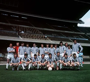 Core93 Prints: The Rangers team line-up during training before the European Cup Winners Cup final in