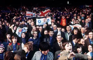 Rangers v Bayern Munich European Cup Winners Cup match at Ibrox 19th April 1972