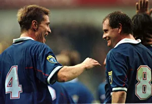 Rangers versus Dunfermline Athletic 18th october 1997 Scottish football premier laegue
