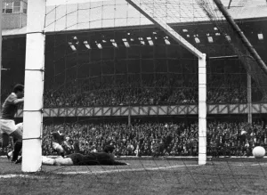 Rangers versus Eintracht Frankfurt August 1967 Pre season friendly match Ibrox Park