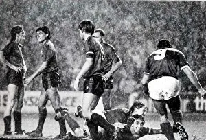 00213 Prints: Rangers versus Osasuna UEFA cup September 1985 European football Ibrox Park score 1
