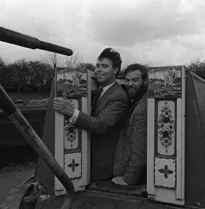 Dgw Scan Prints: Ray Galton and Alan Simpson, April 1964 the comedy writing partnership that brought us