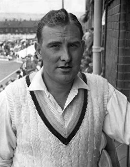00035 Collection: Ray Illingworth was among the wickets as South Africa struggled to reach 186