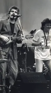Ray Jackson and Marty Craggs of Lindisfarne. 18 / 12 / 89