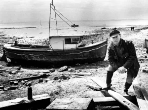 Vandalism Prints: Ray Price, secretary of Garston Boat users Association, standing in front of his