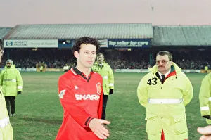 Reading 0-3 Manchester United, FA Cup 4th Round match at Elm Park
